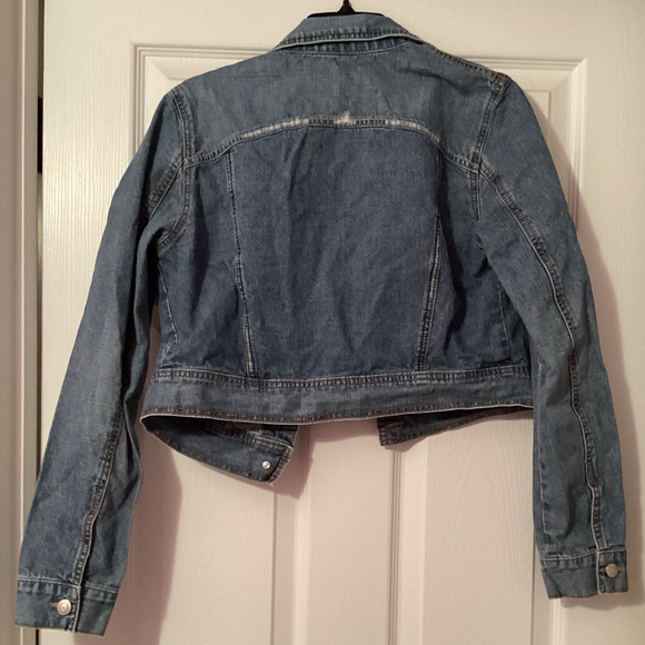 All American Girl War Jean Jacket Size L - Picture 3 of 6